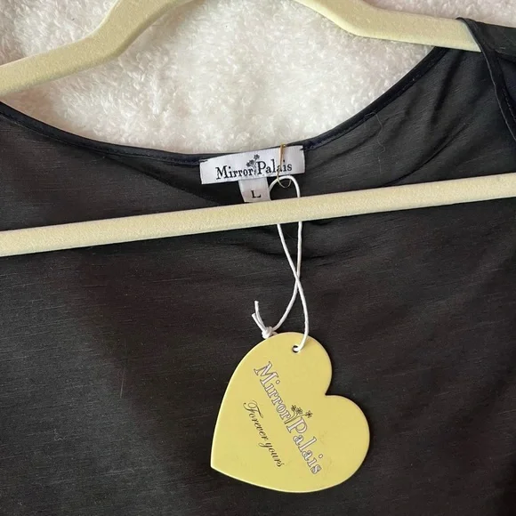 Mirror Palais Noir Corset Cover - Picture 2 of 8